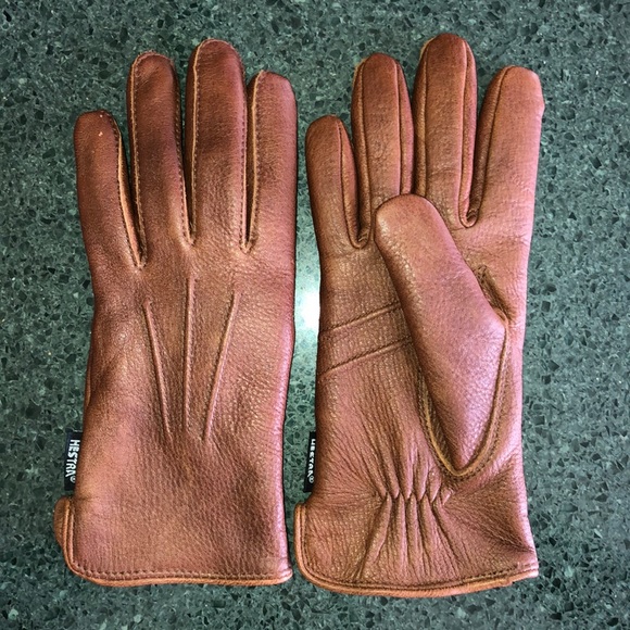 Hestra Accessories - Hestra Deerskin Leather Gloves “Andrew”